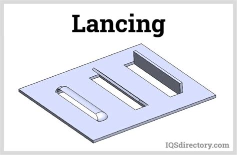 lance and form sheet metal|lancing operation in sheet metal.